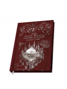 Cuaderno Harry Potter Mapa...